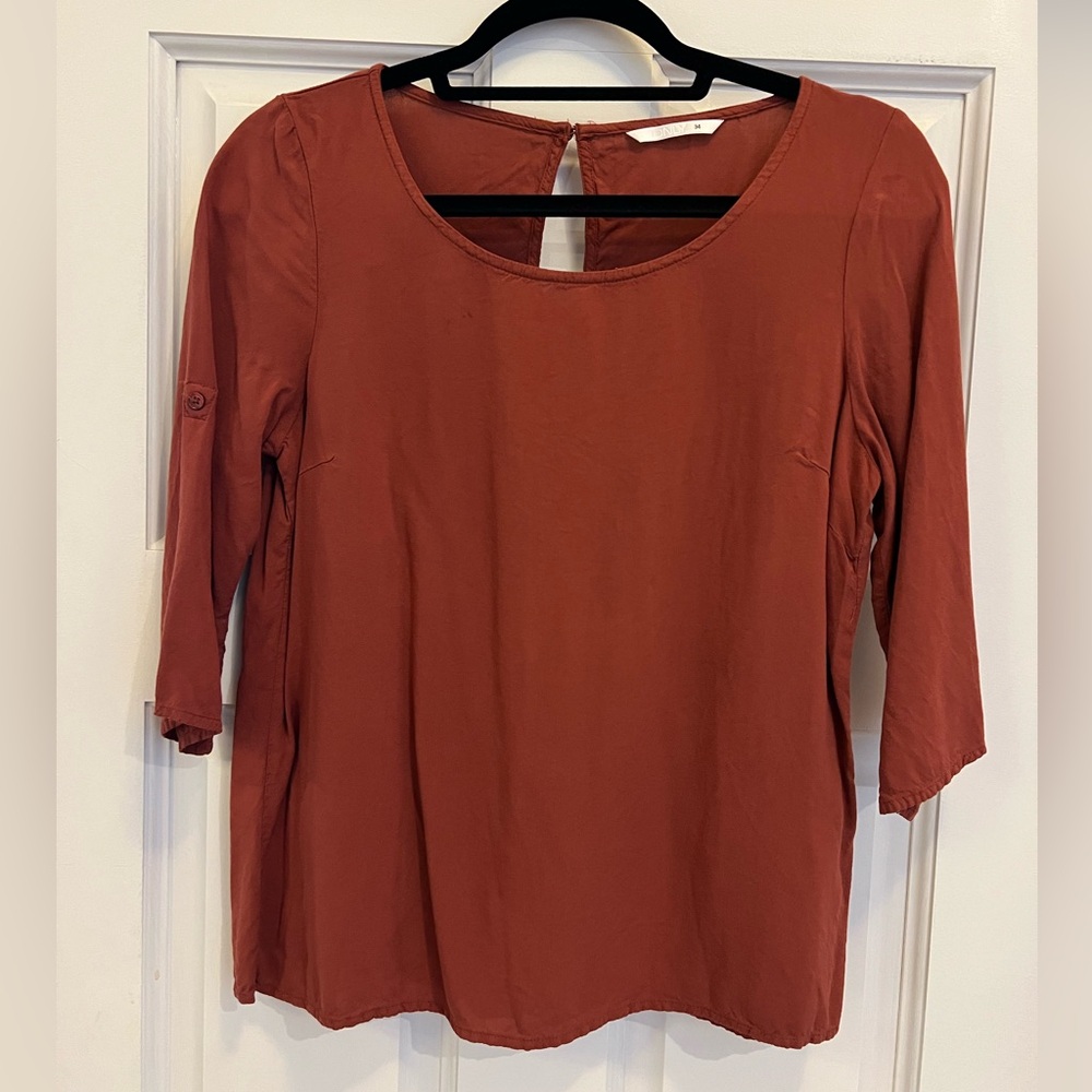 Only Women's Rust Blouse